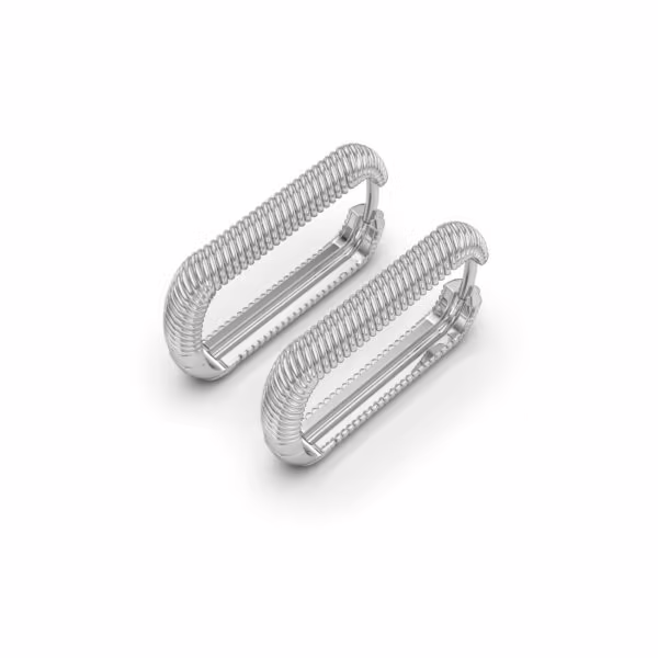 Square Hoop Earrings