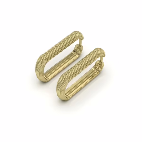 Square Hoop Earrings