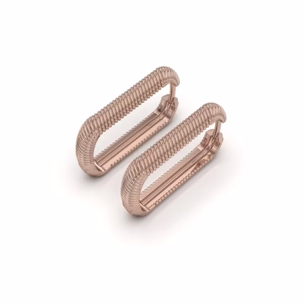 Square Hoop Earrings