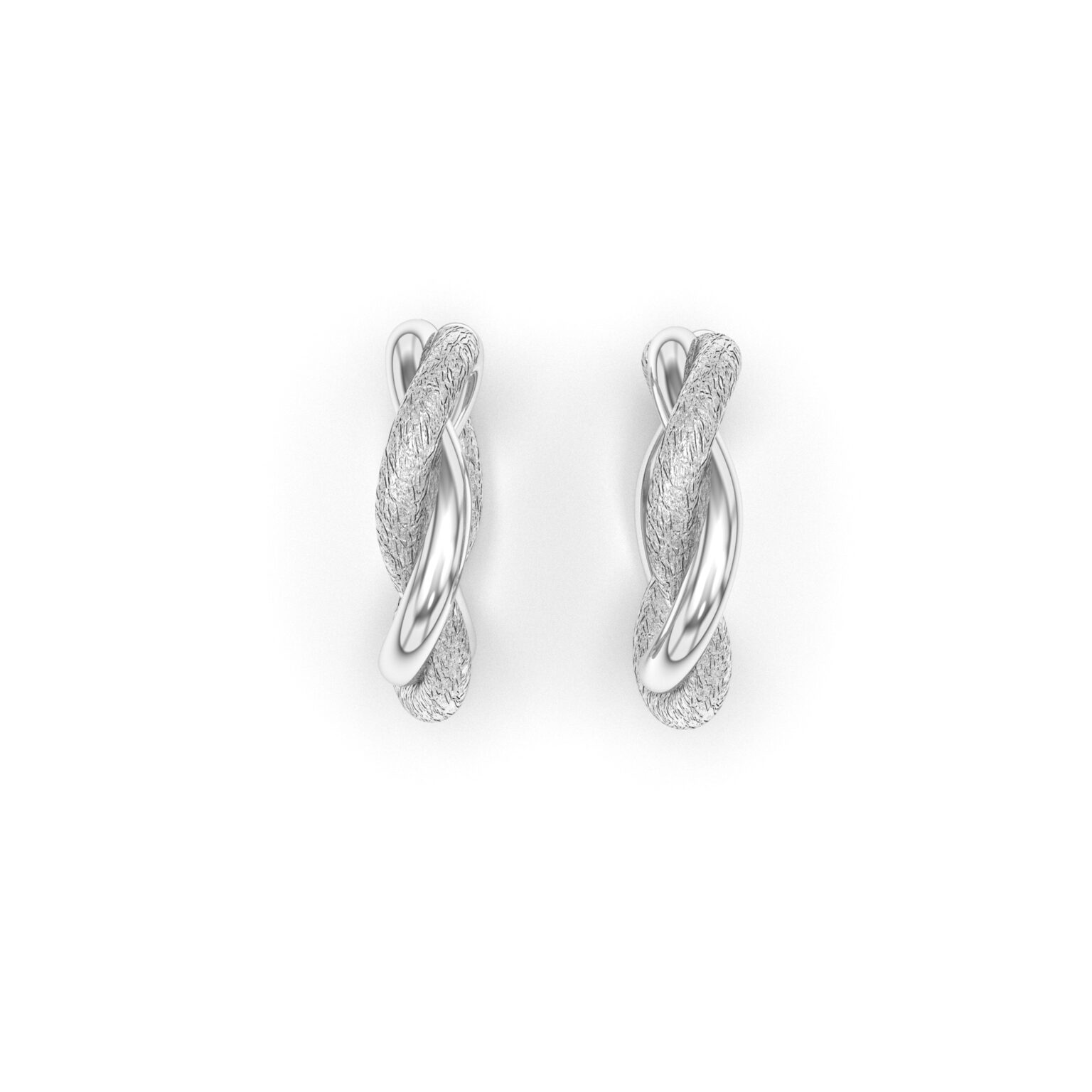 Entwined Rope Earrings