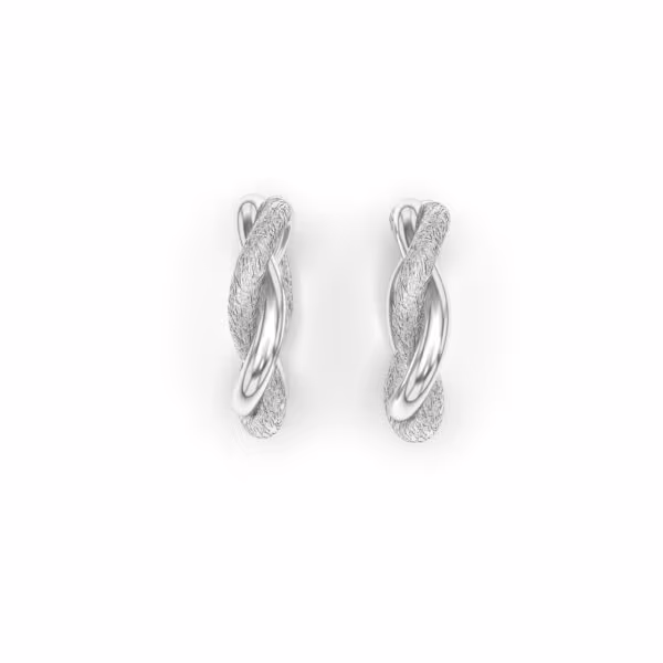 Entwined Rope Earrings