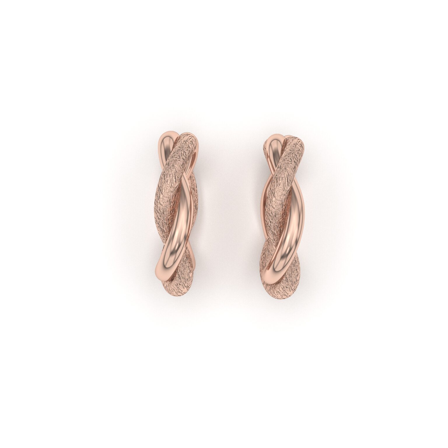 Entwined Rope Earrings