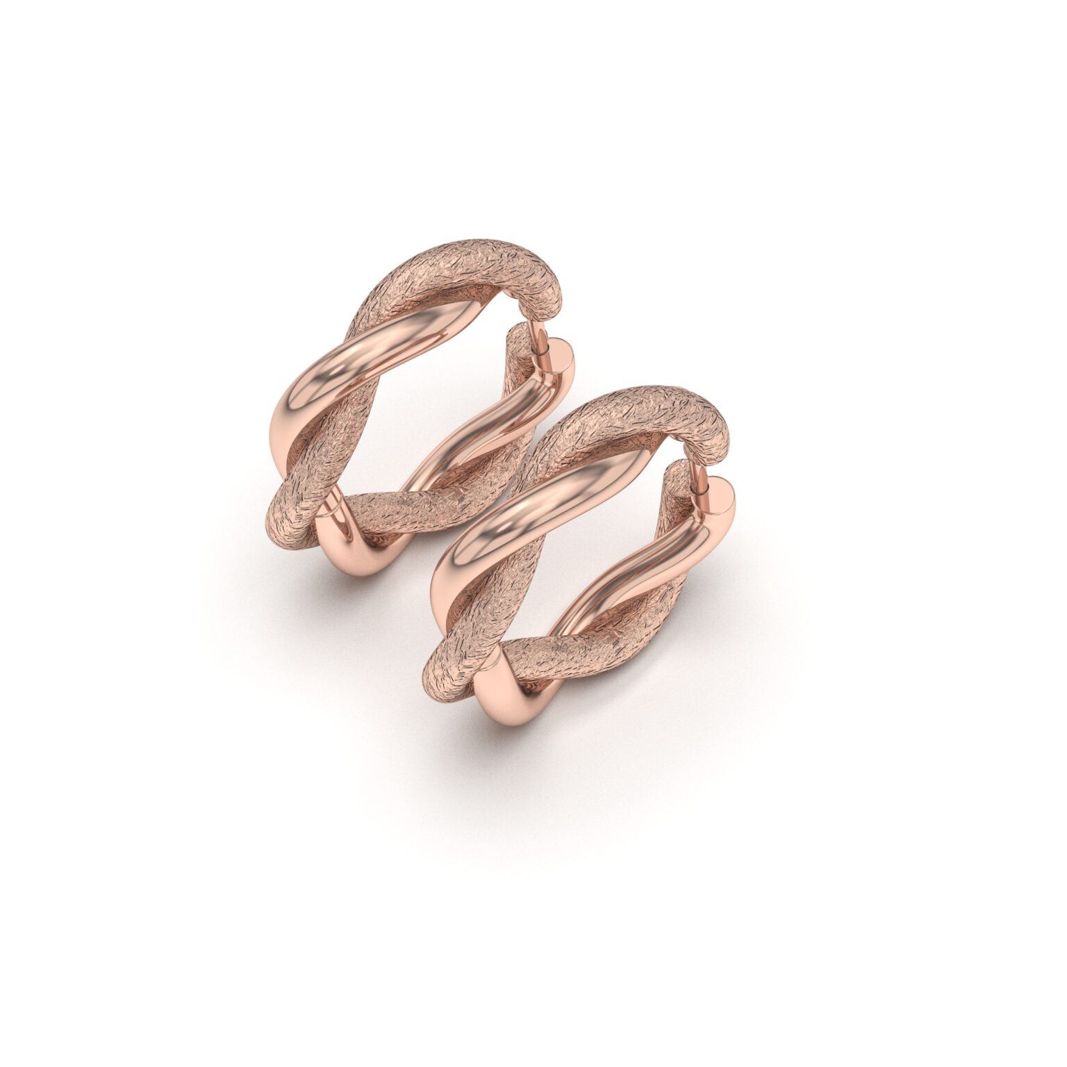 Entwined Rope Earrings