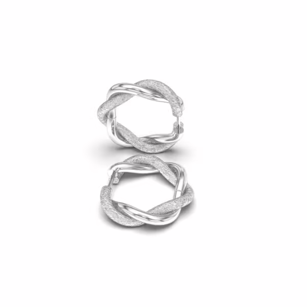 Entwined Rope Earrings