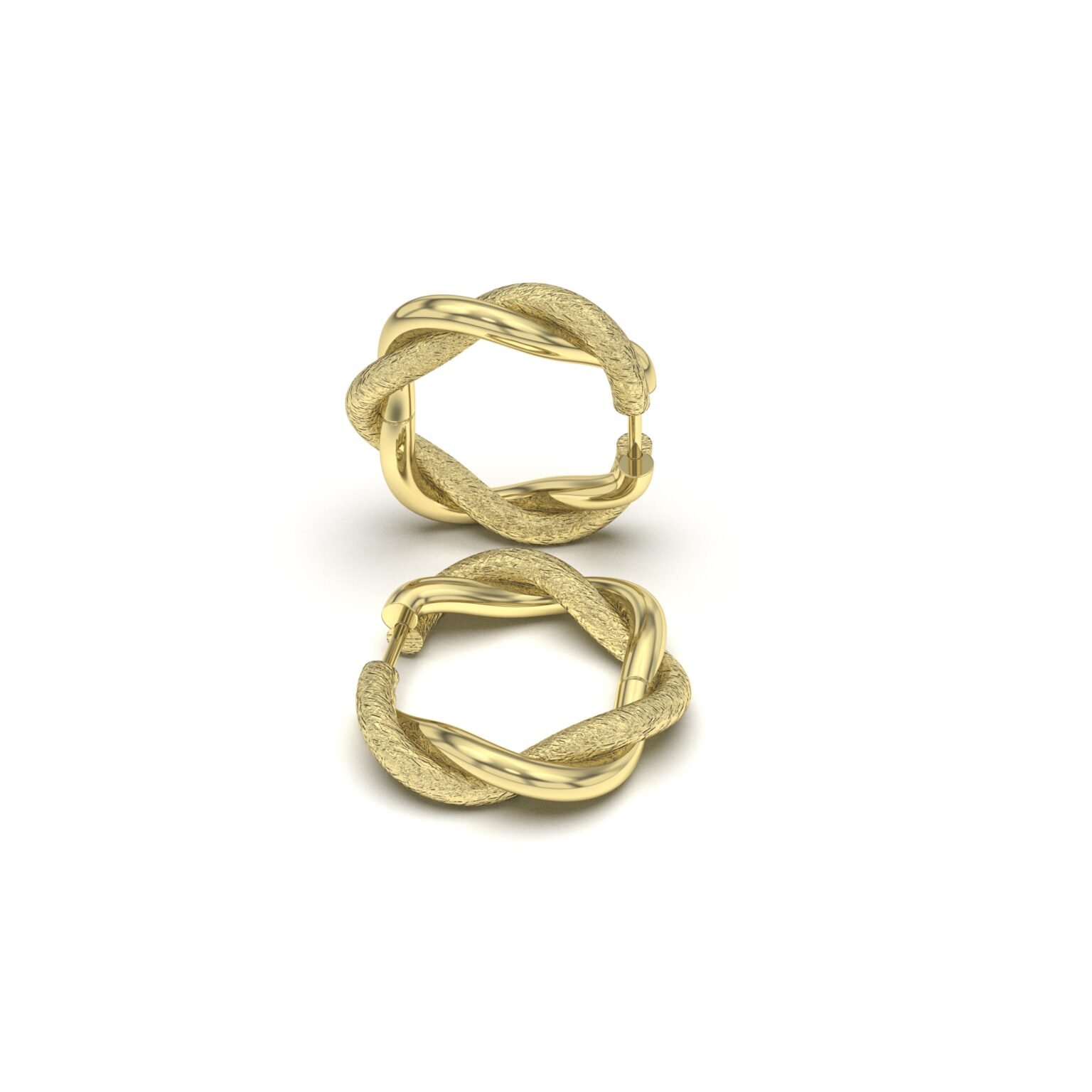 Entwined Rope Earrings