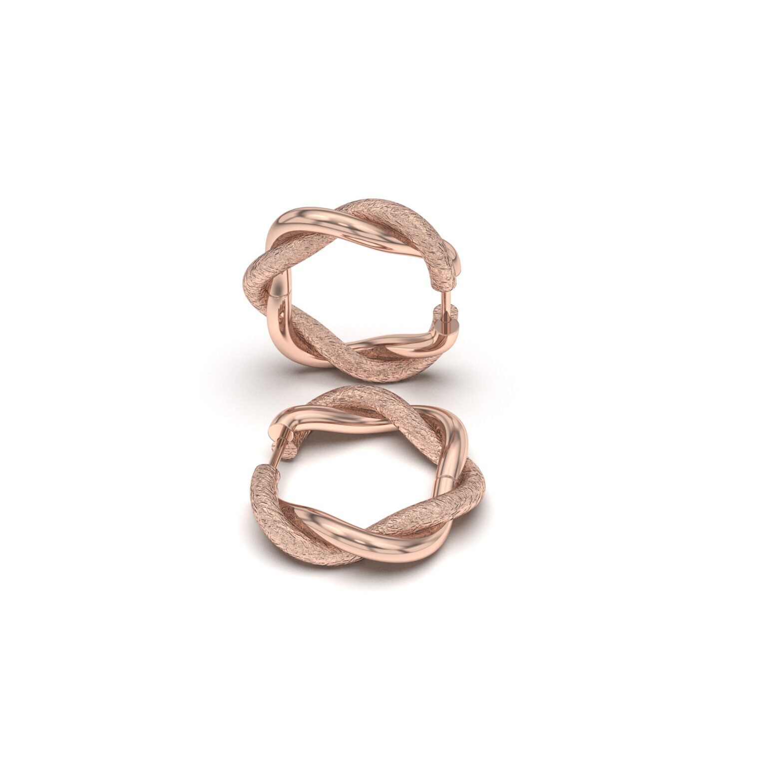 Entwined Rope Earrings