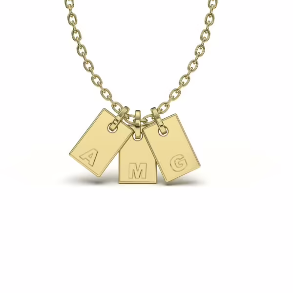 Personalized Initial Pendant