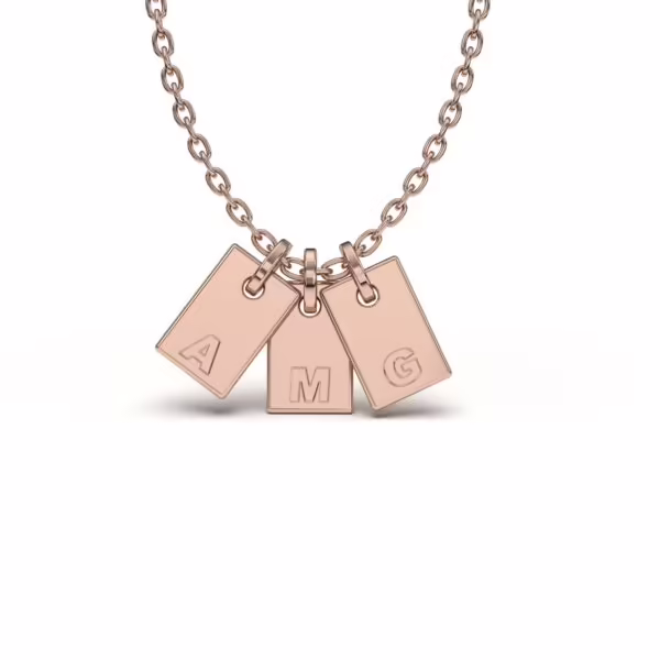 Personalized Initial Pendant