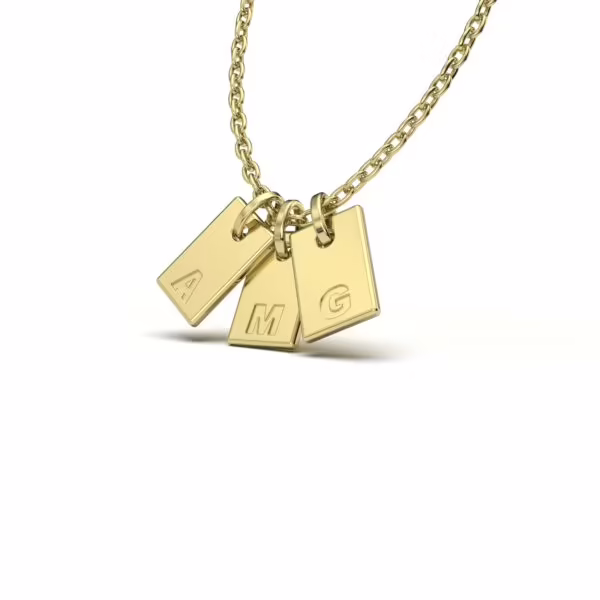 Personalized Initial Pendant