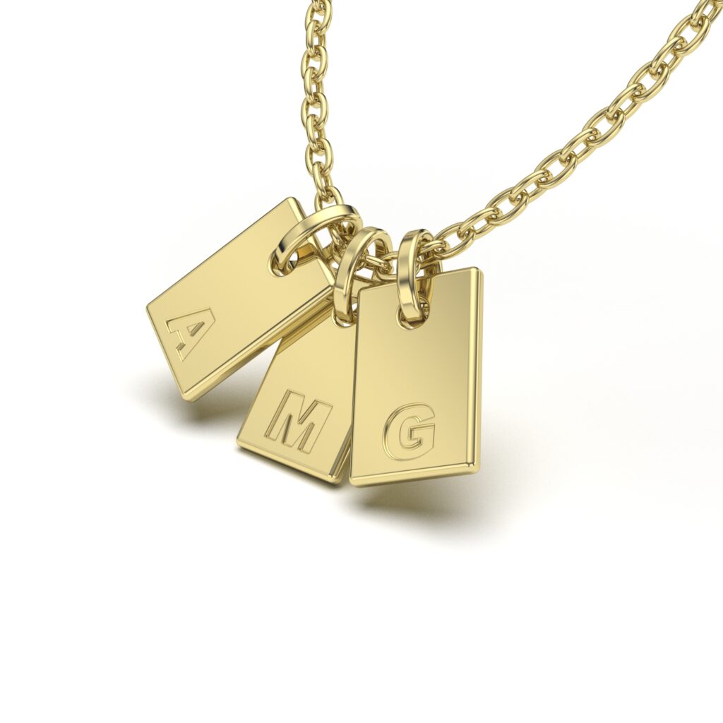 Personalized Initial Pendant