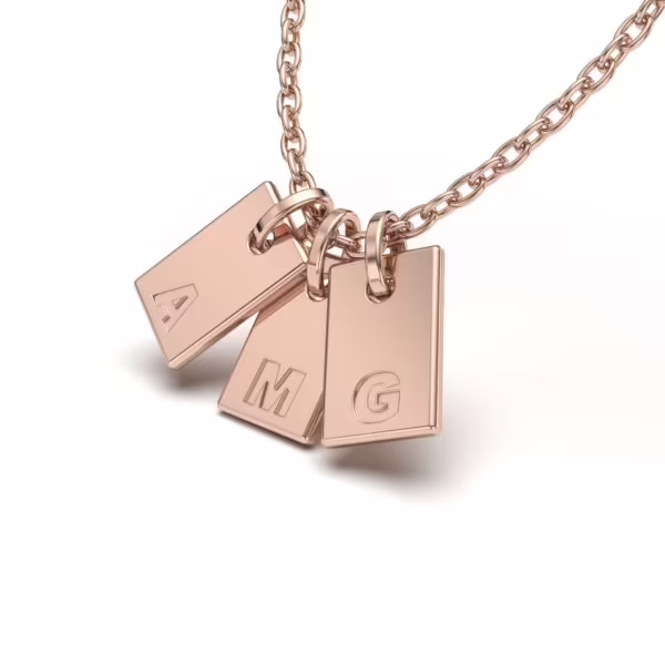 Personalized Initial Pendant