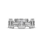 Geometric Diamond Ring