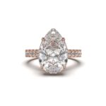 Teardrop Solitaire Ring