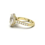 Teardrop Solitaire Ring
