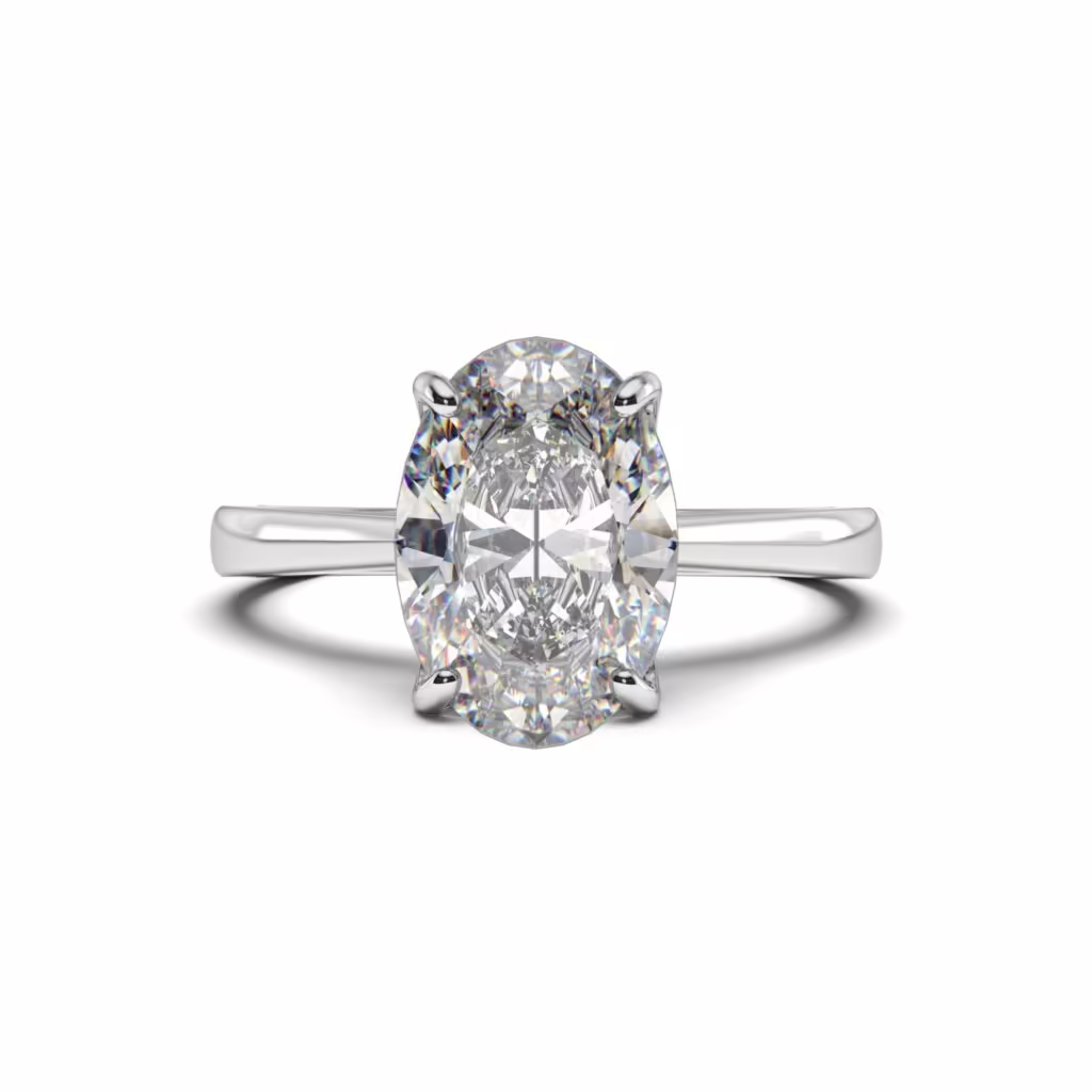 Oval Engagement Ring