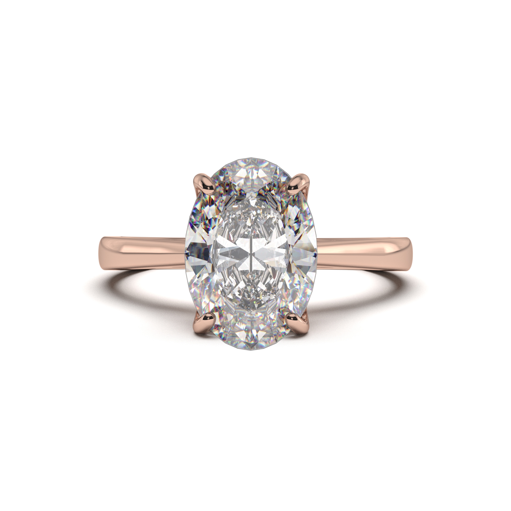 Oval Engagement Ring