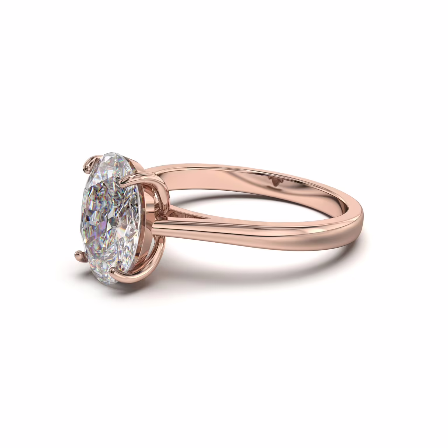 Oval Engagement Ring