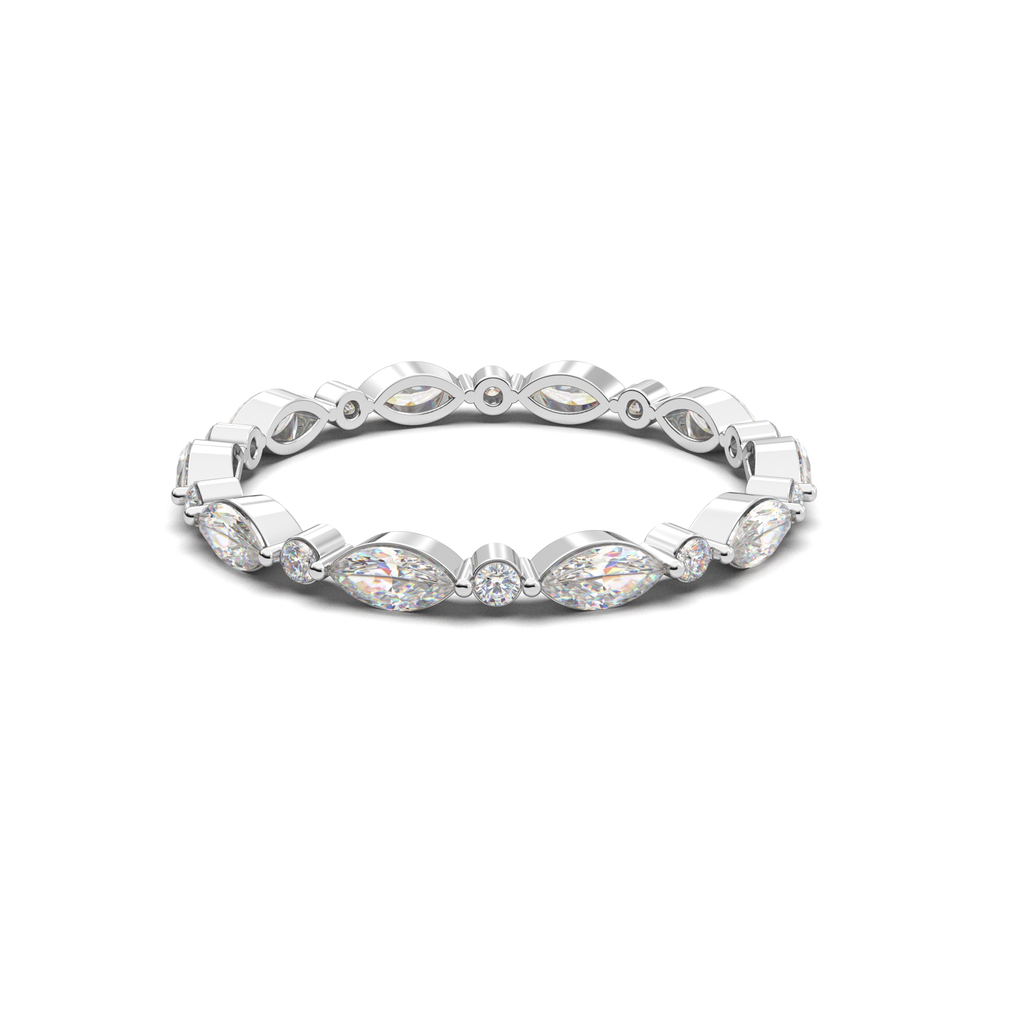 Eternity Oval Ring