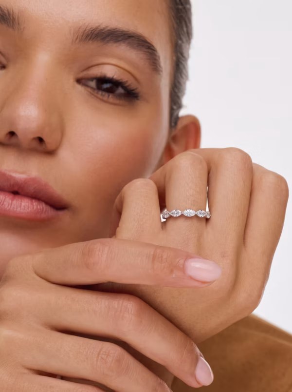 Marquise Eternity Band