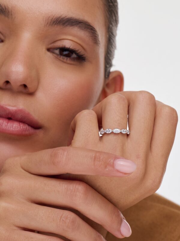 Marquise Eternity Band