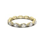 Bezel Marquise Band