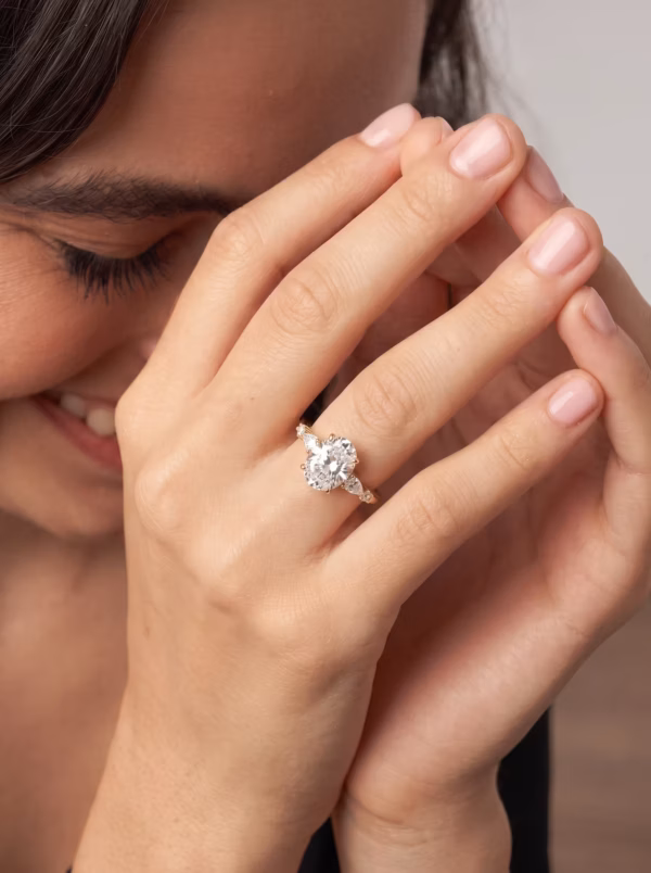 Oval Solitaire Engagement Ring