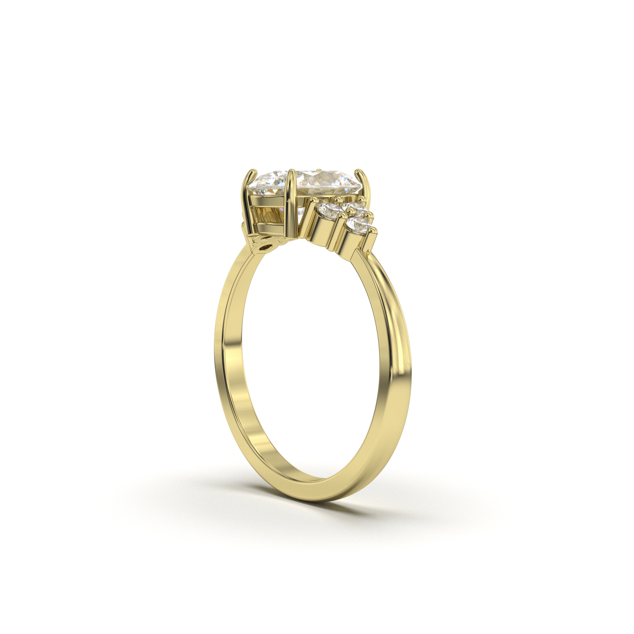 Elegant Trilogy Ring