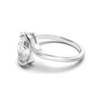 Swirl Oval Ring