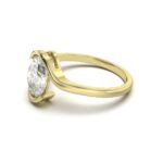 Swirl Oval Ring