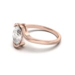 Swirl Oval Ring