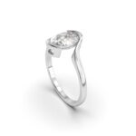 Swirl Oval Ring