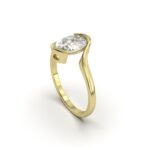 Swirl Oval Ring