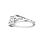 Accented Solitaire Ring