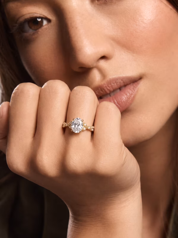 Oval Twisted Rope Ring