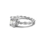 Braided Leaf Ring