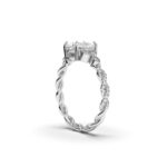Braided Leaf Ring