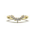 Curved Diamond Band