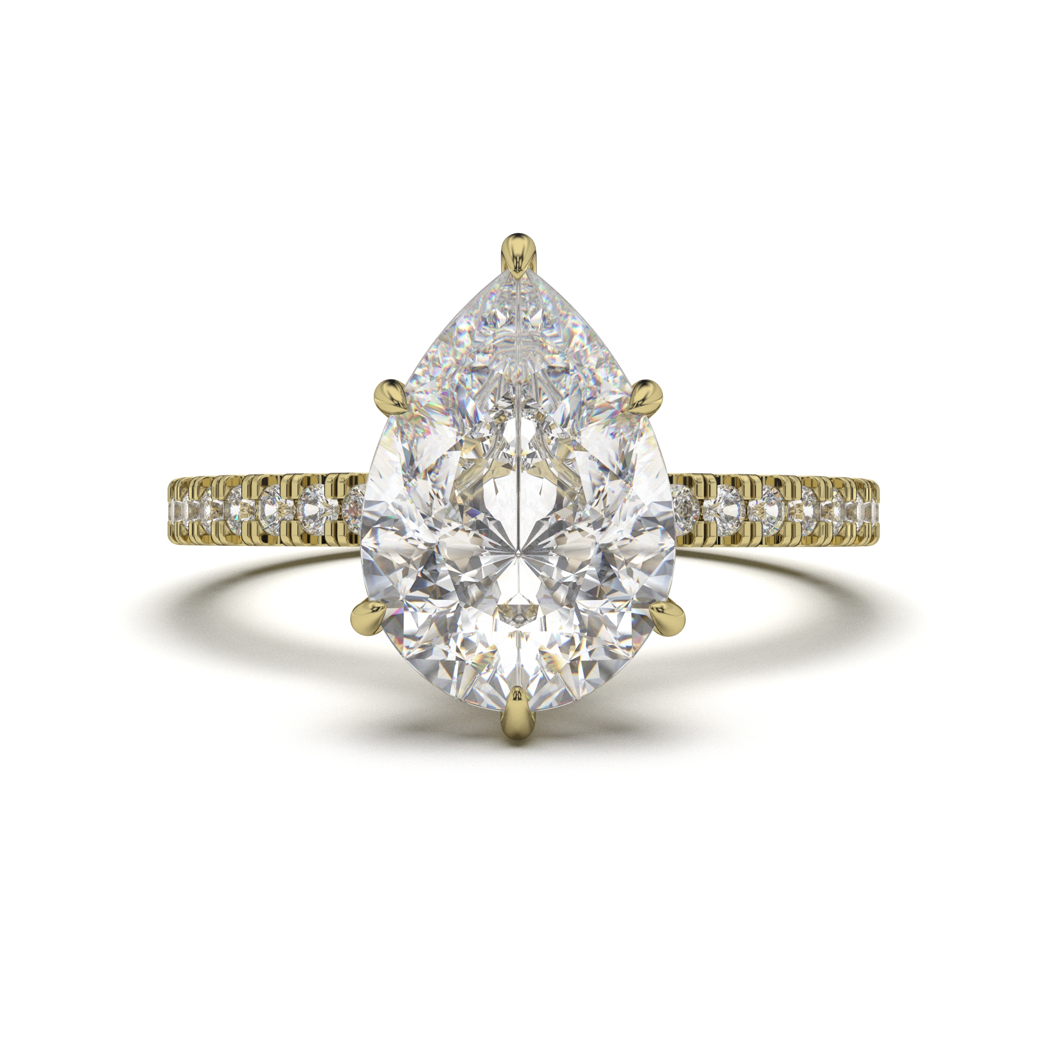 Dazzling Pavé Diamond