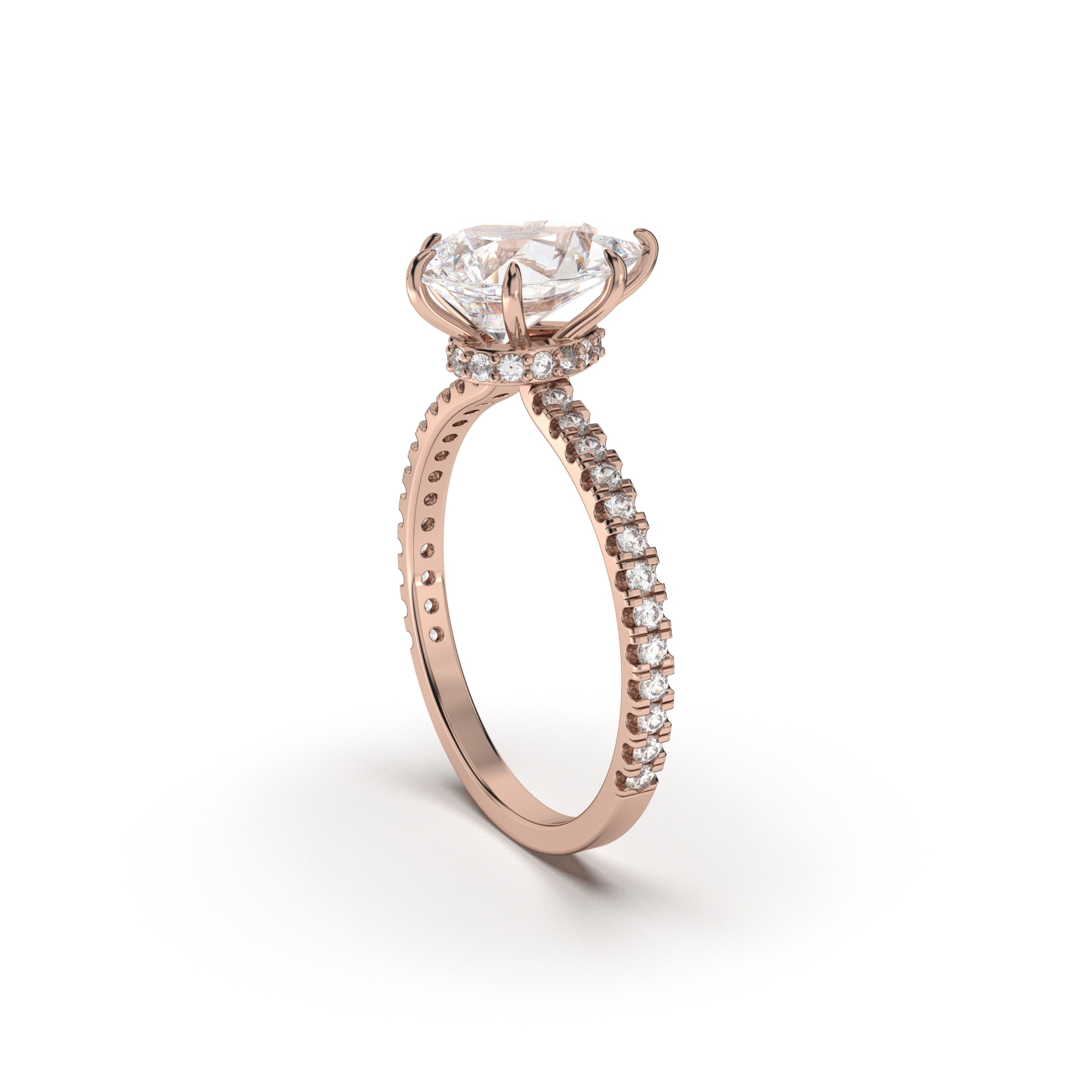 Dazzling Pavé Diamond