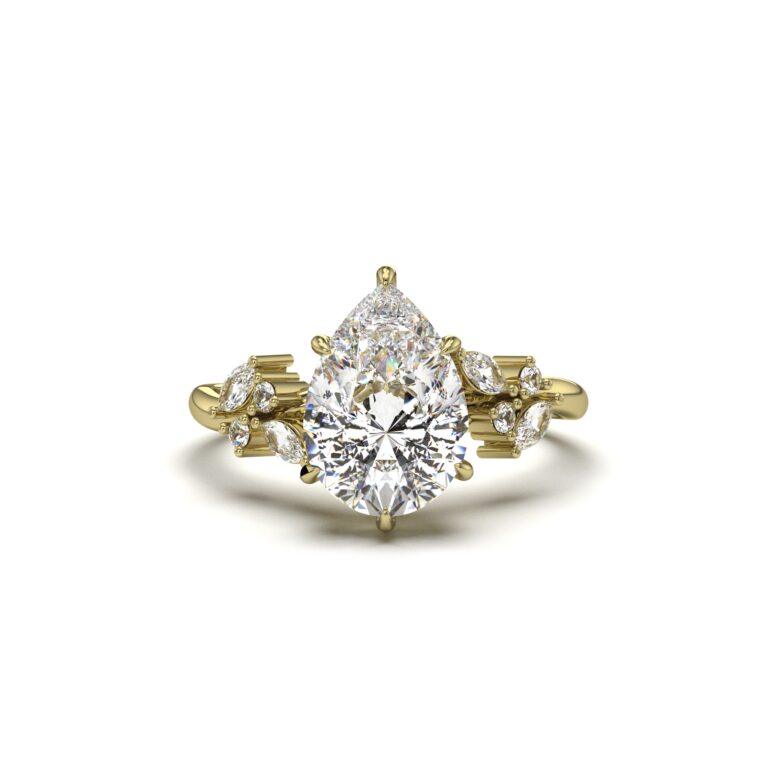 Dazzling Pear Halo