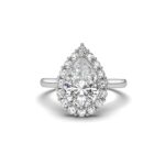 Dazzling Pear Halo