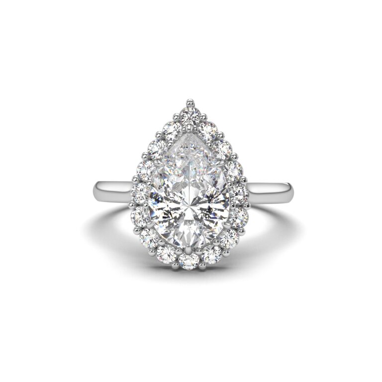 Dazzling Pear Halo