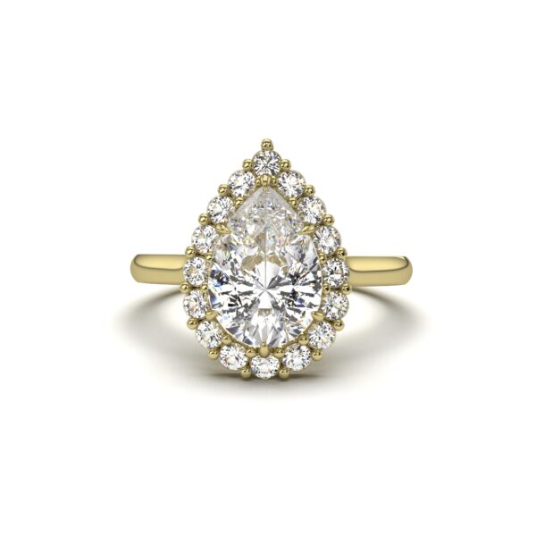 Dazzling Pear Halo