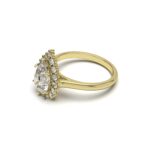 Dazzling Pear Halo