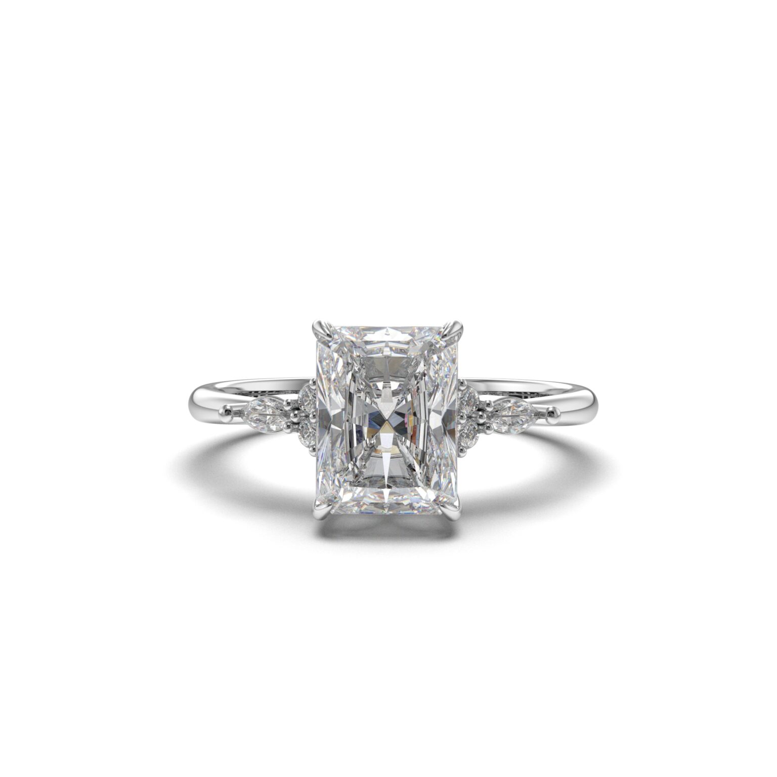 Radiant Diamond Ring