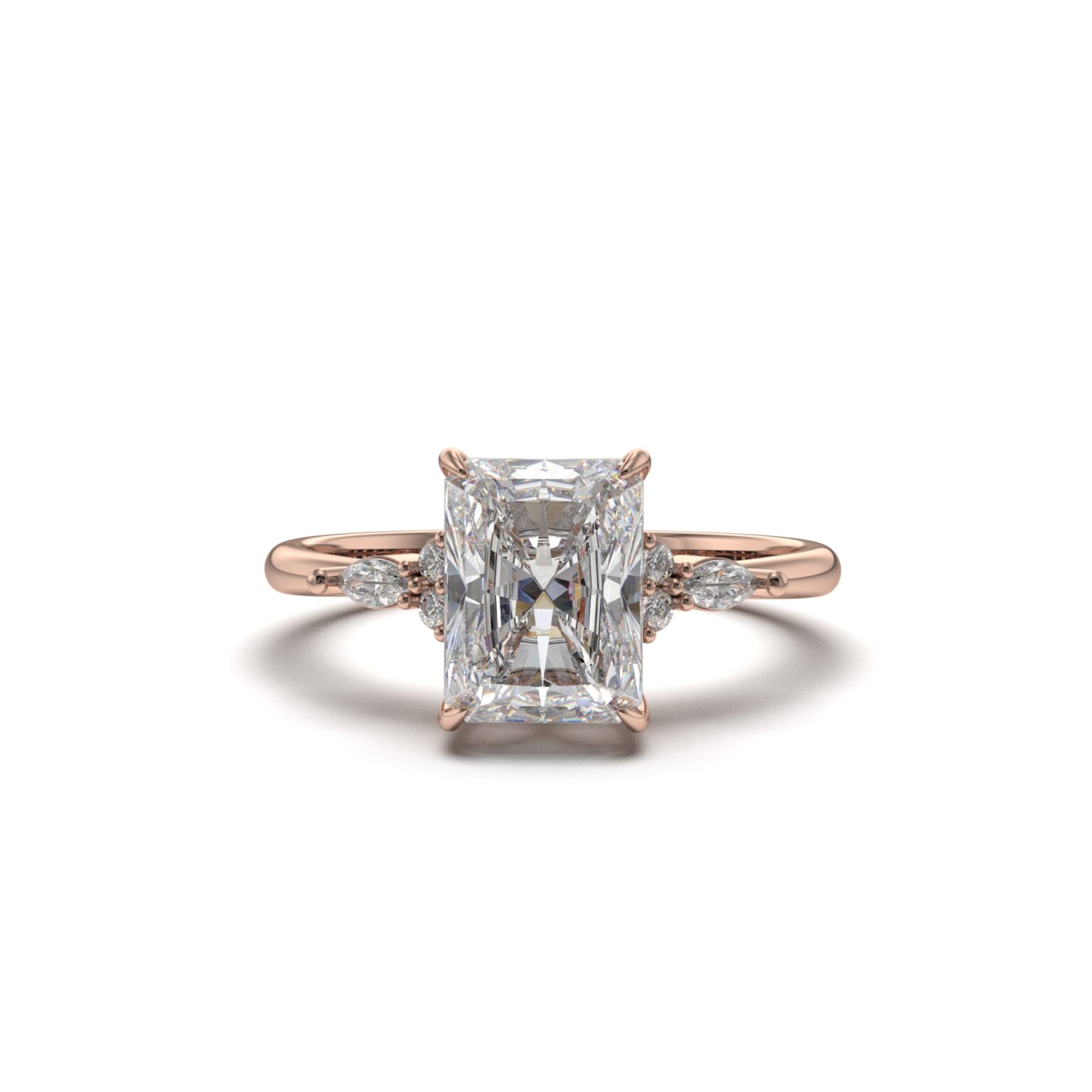 Radiant Diamond Ring