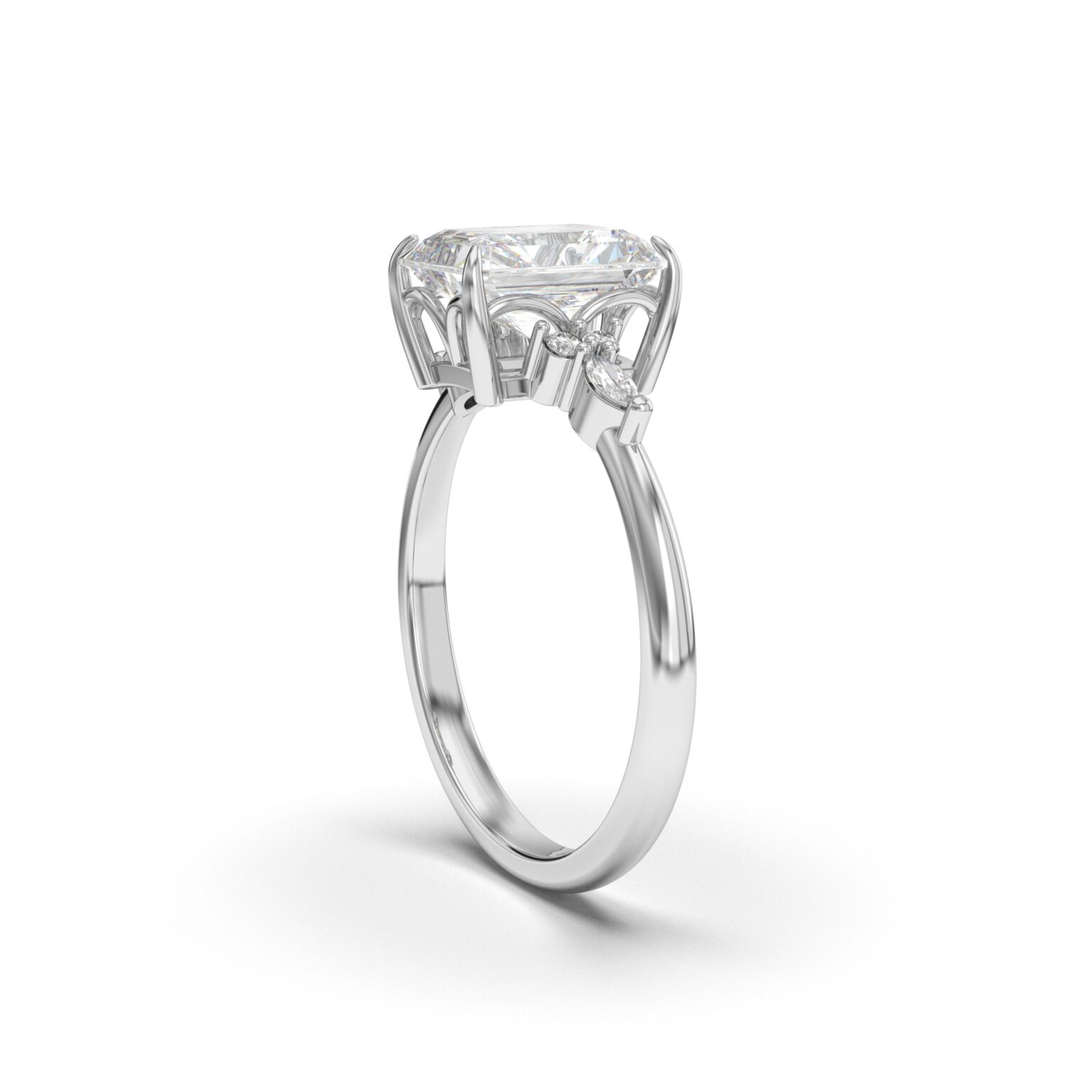 Radiant Diamond Ring