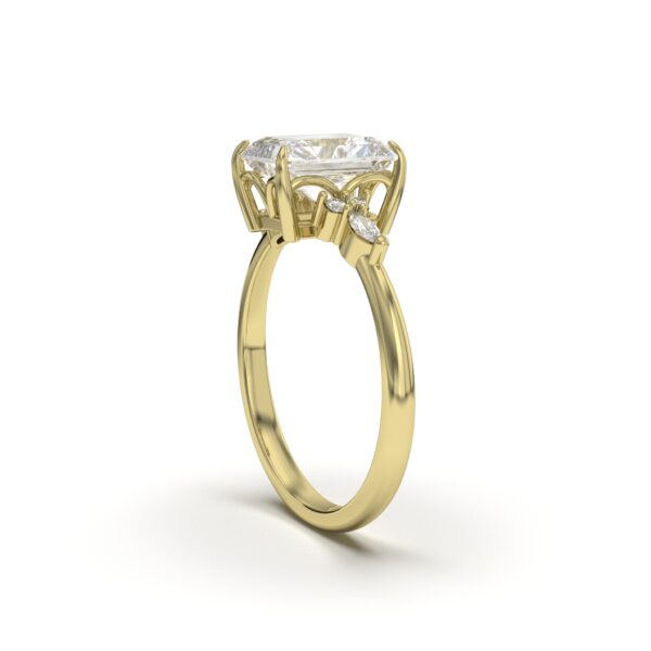 Radiant Diamond Ring