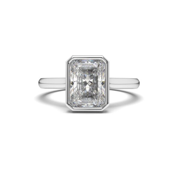 Radiant Bezel Solitaire