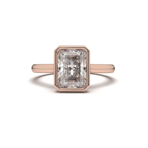 Radiant Bezel Solitaire